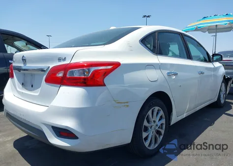 2018 Nissan Sentra Sv из США, поврежденный, VIN 3N1AB7AP9JY242623